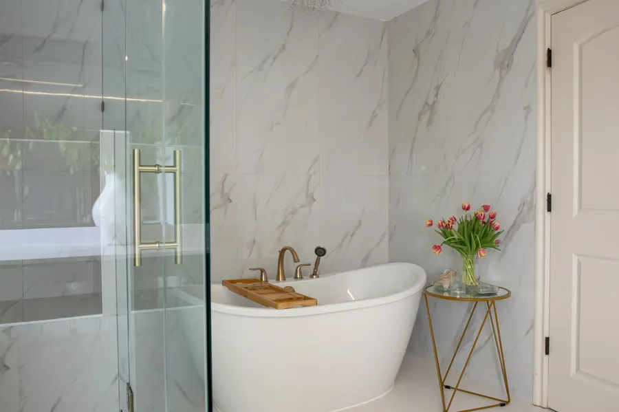 Bathroom remodel project