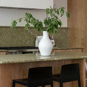 Kitchen island with seating