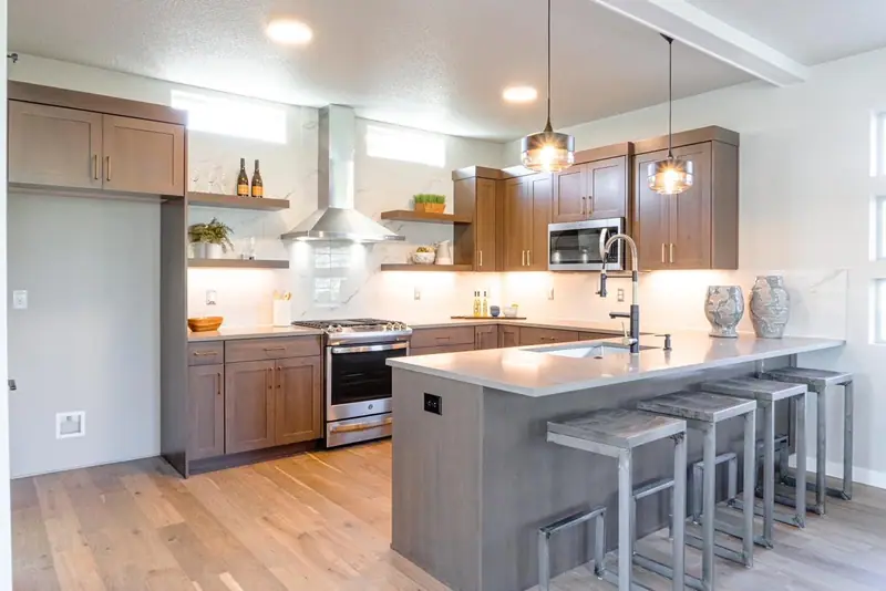 Clean Transitional Kitchen Remodel in Southwest Washington & Portland Metro — transitional kitchen, photo 1 of 1