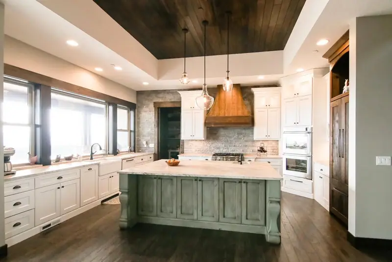 Rustic Transitional Remodel in Salmon Creek, WA — transitional kitchen, photo 1 of 1