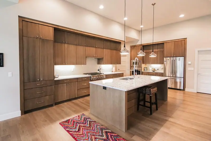 Warm Modern Kitchen Renovation in Southwest Washington & Portland Metro — modern kitchen, photo 1 of 1